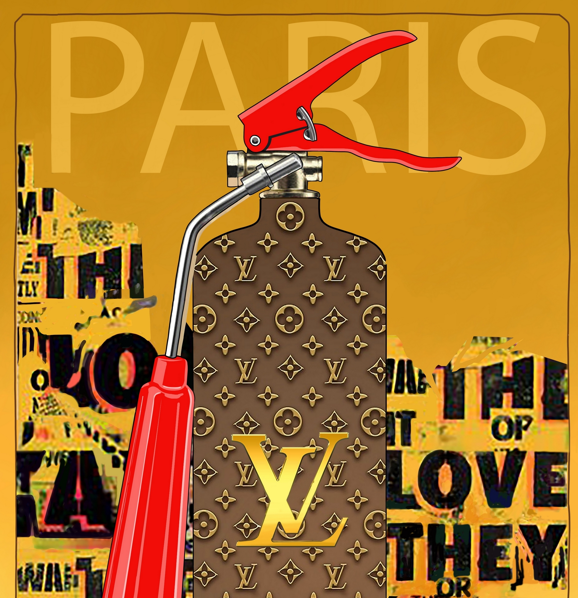 ▷ Louis Vuitton III by Richard Saint-Amans, 2022, Print