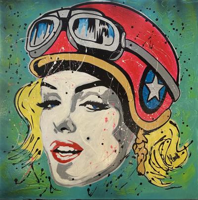 Marilyn WARHOL - Plazzart ANDY (after) Monroe Art Contemporary poster - -