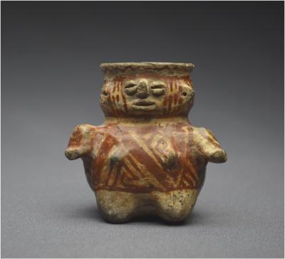 Mexico - Huastec Culture - Small anthropomorphic potion vase - African,  American & Oceanic Art - Plazzart
