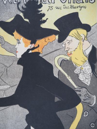 Henri de TOULOUSE LAUTREC - Le Divan Japonais, Lithographie Signée 1895 ...