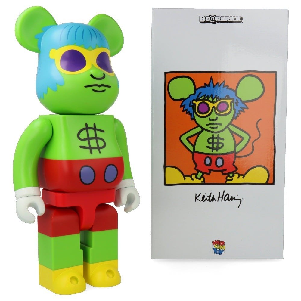 Medicom Toy - Be@rbrick Andy Warhol Andy Mouse 400% - Figures