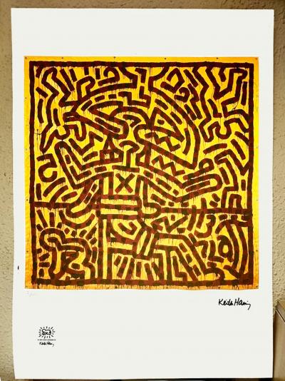 Keith Haring (d’après) - Sans titre - Sérigraphie Edt limitée
