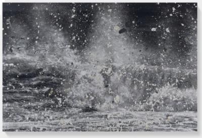 Damien HIRST - Blizzard, 2023 - Impression giclée laminée sur panneau composite aluminium